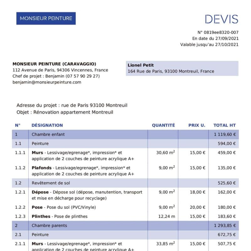 obtenez rapidement un devis peinture &agrave; asni&egrave;res : estimation gratuite, conseils professionnels et solutions adapt&eacute;es &agrave; vos besoins pour tous vos travaux de peinture int&eacute;rieure et ext&eacute;rieure.